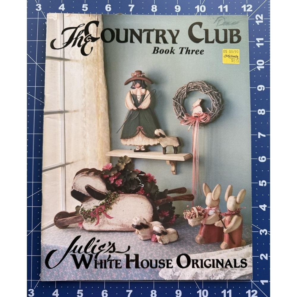 The Country Club DECORATIVE TOLE PAINTING Projects Craft Book 3